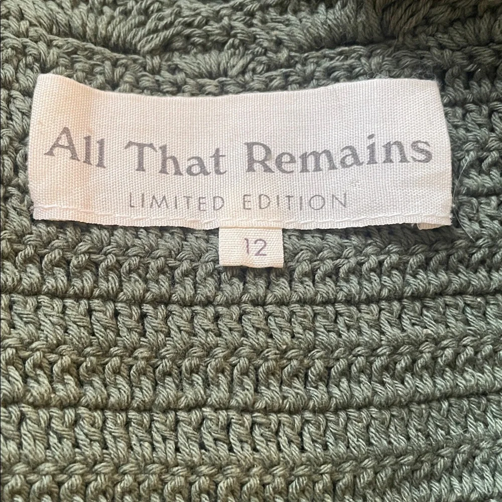 All That Remains Lucy Crocheted Cotton Vest - Picture 4 of 5